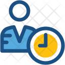 Punctual Deadline Clock Icon