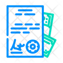 Purchase Documents Bag Icon