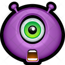 Purple Monster Icon