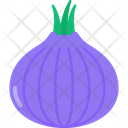 Purple Onion Vegetable Food Icon