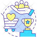 Putting customer needs first  Icon