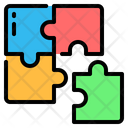 Puzzle Puzzle Piece Solution Icon