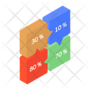 Business Data Percentage Chart Business Infographic Icon