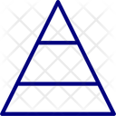 Draw Finance Pyramid Icon
