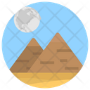 Egypt Pyramid Giza Desert Icon