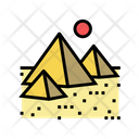 Pyramid Pyramid Giza Construction Icon