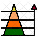 Pyramid Chart Pyramid Statistics Icon