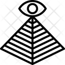 Pyramid Eye  Icon