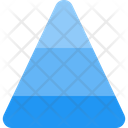 Pyramid Graph Pyramid Graph Icon