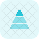 Pyramid Graph Pyramid Graph Icon