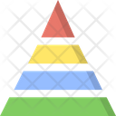 Pyramid Triangle Charts Icon