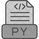 Python File Icon - Free Download Science & Technology Icons | IconScout