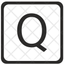 Q Uppercase Letter Icon