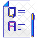 Session Question Answer Icon