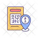 QR Access To Data Base Icon