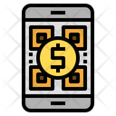 Qr Code Scanning Online Payment Icon