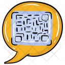 Qr Code Chat Encrypted Chat Chat Security Icon