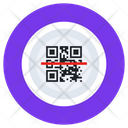 Qr Code Scanner Quick Response Code Matrix Barcode Icon