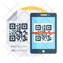 Mobile Barcode Mobile Scanning Qr Code Icon