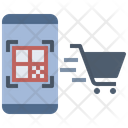 Scan Qrcode Shopping Icon