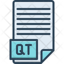 Qt Abbreviation Company Icon
