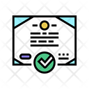 Quality Certificate Certificate Badge Icon