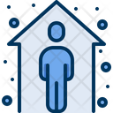 Quarantine Stay Home Icon