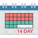 14 Days Quarantine Icon