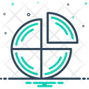 Quarter Analysis Bar Icon
