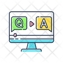 Interview Video Question Icon