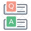 Faq Communication Questions Answers Inquiry Icon