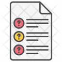 Question Paper Icon
