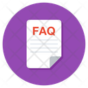 Questionnaire Faq Question Form Icon