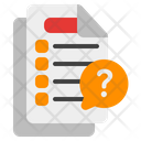 Questions Information Data Icon