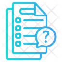Questions Information Data Icon