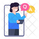 Faq Questions And Answers Queries Icon