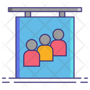 Queue Here Icon