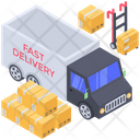 Quick Delivery Services Icon