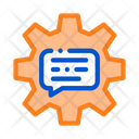 Quote Frame Gear Icon