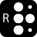 Braille Alphabet Letter Icon