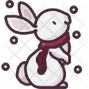 Rabbit Animal Scarf Icon