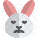 Rabbit Sad Face  Icon