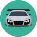 Racing Automobile Car Icon