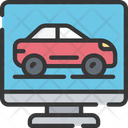 Racing Game Car Icon