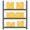 Rack Box Delivery Icon