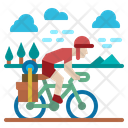 Radfahren Fahrrad Reisen Symbol