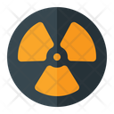 Radiation Biohazard Nuclear Icon