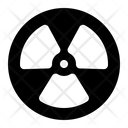 Radiation Biohazard Nuclear Icon
