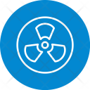Radiation Nuclear Warning Icon