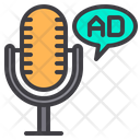 Microphone Radio Ad Ads Icon